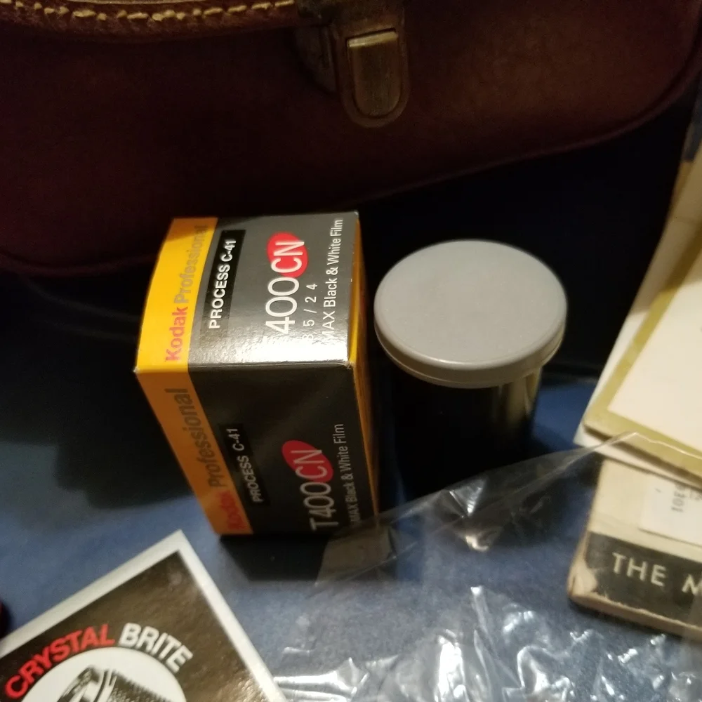 Antique Camera Accessories Bag